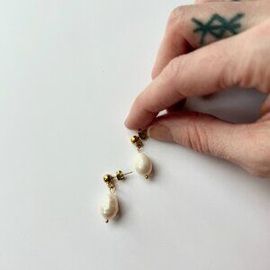 Baroque Pearl Earrings